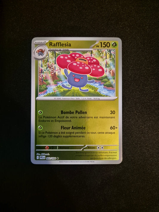 Carte Pokémon Rafflesia Reverse 003/094 ME02 Flammes Fantasmagoriques