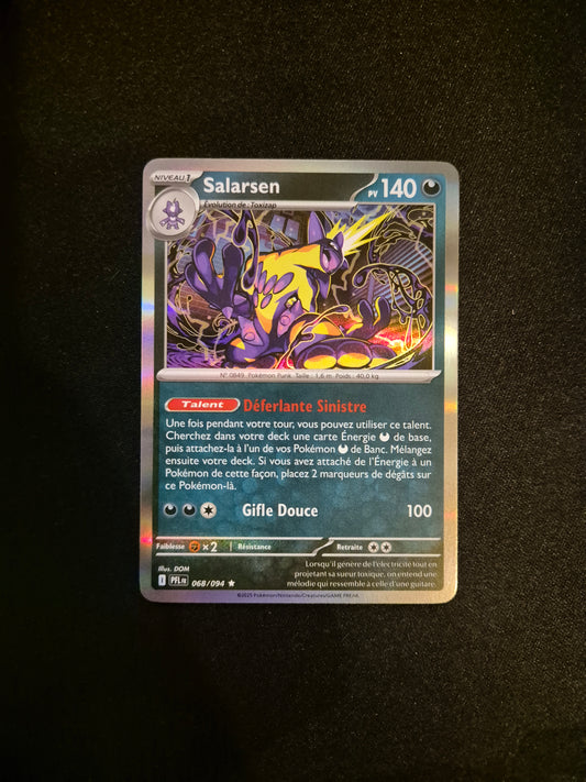 Carte Pokémon Salarsen Holo 068/094 ME02 Flammes Fantasmagoriques