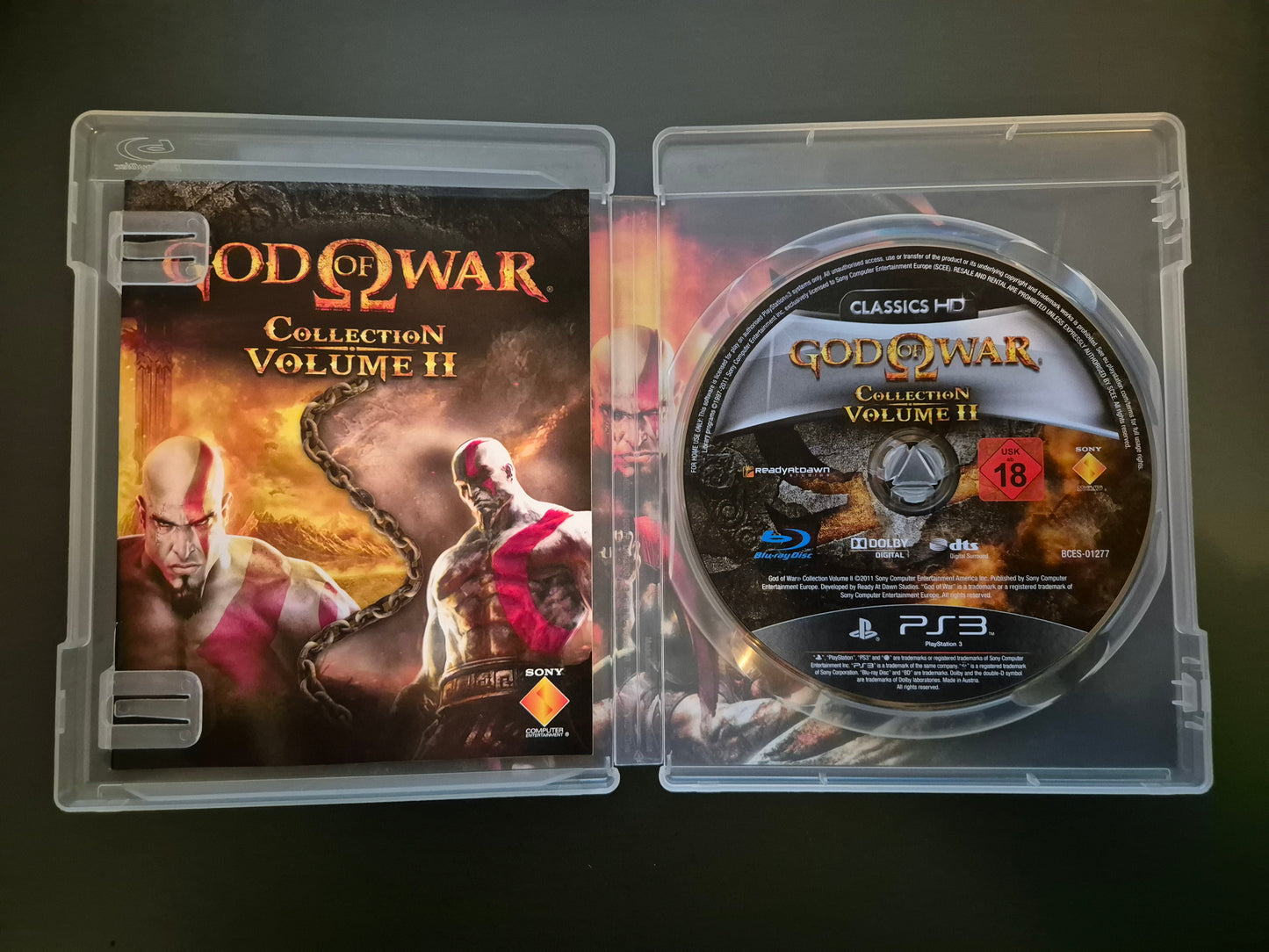 God of War Collection Volume 2 Classics HD Playstation 3 PS3 PAL FR - Occasion