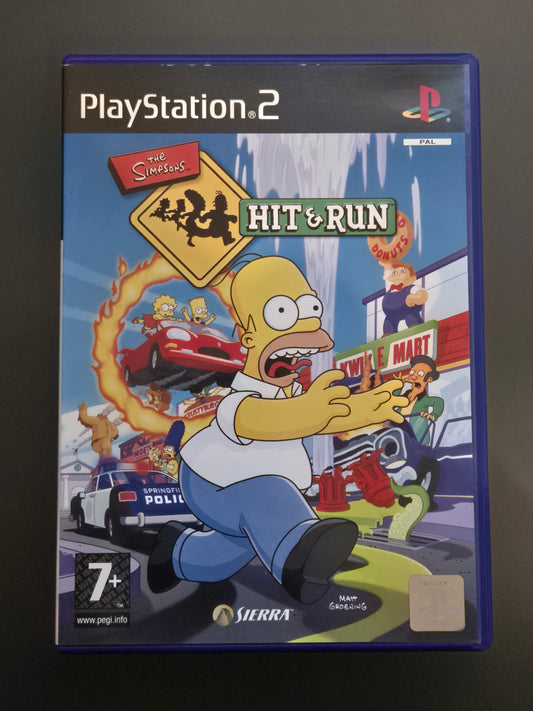 The Simpsons Hit & And Run Playstation 2 PS2 PAL FR - Occasion