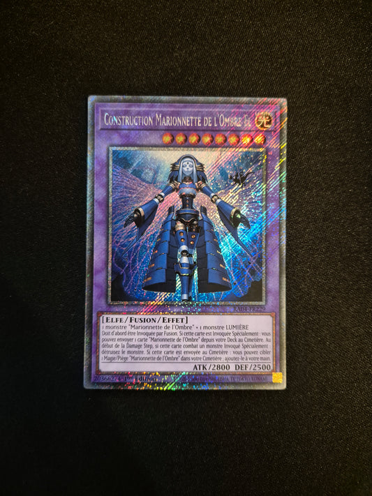 Carte Yu-Gi-Oh! Construction Marionnette de l'Ombre EL Platinum Secret Rare RA04-FR229