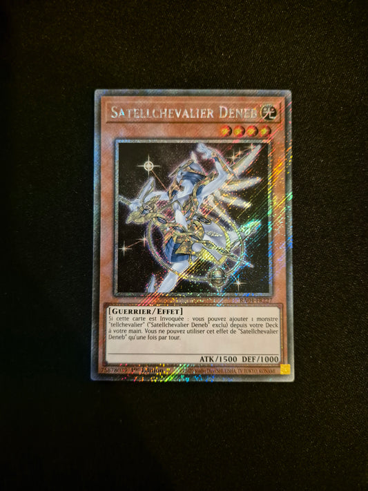 Carte Yu-Gi-Oh! Satellchevalier Deneb Platinum Secret Rare RA04-FR227
