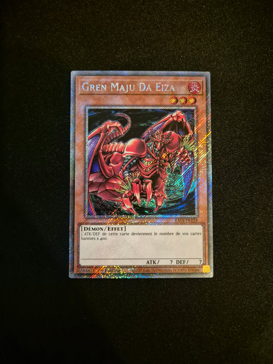 Carte Yu-Gi-Oh! Gren Maju Da Eiza Platinum Secret Rare RA04-FR124