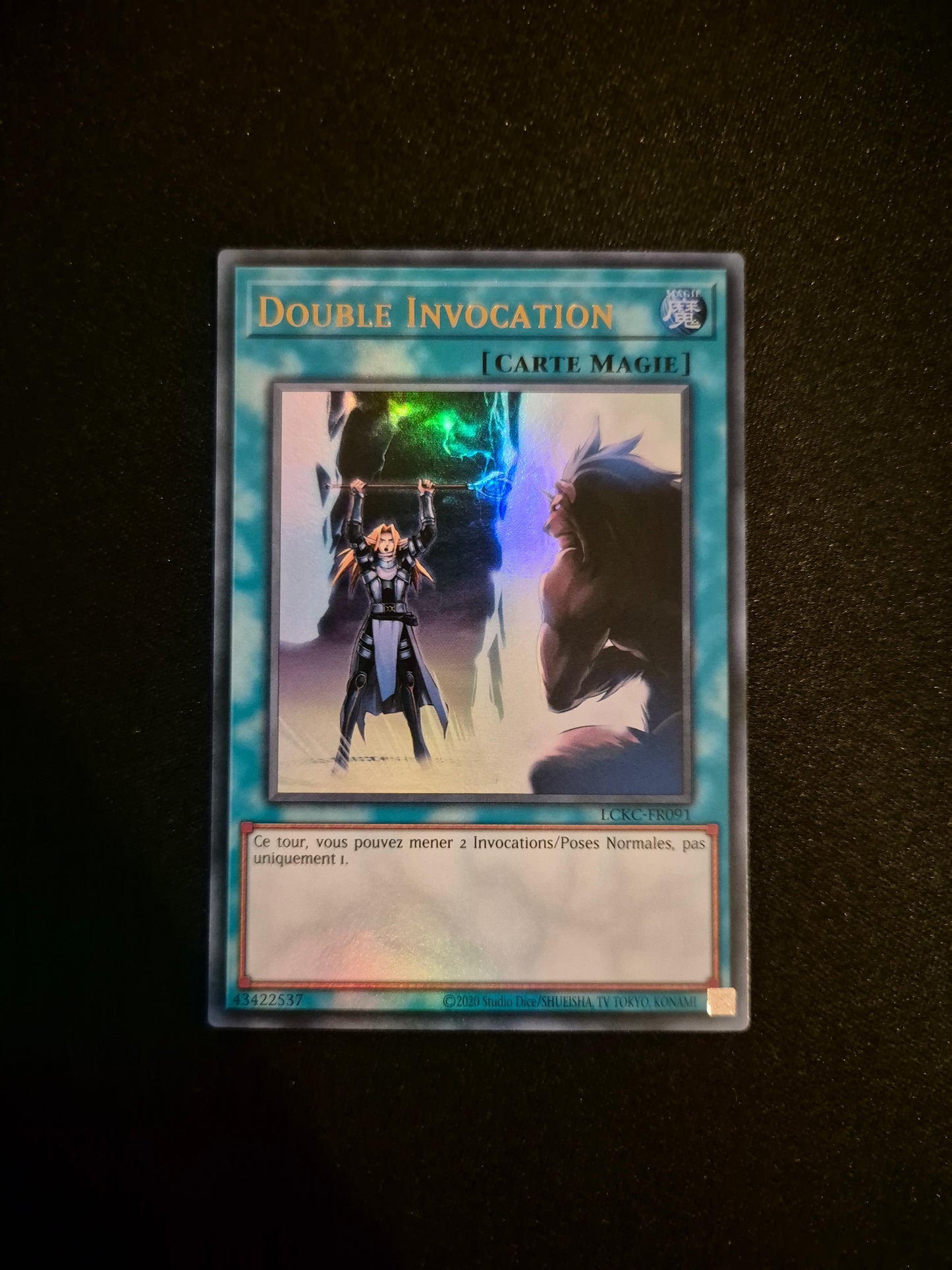 Carte Yu-Gi-Oh! Double Invocation Ultra Rare LCKC-FR091