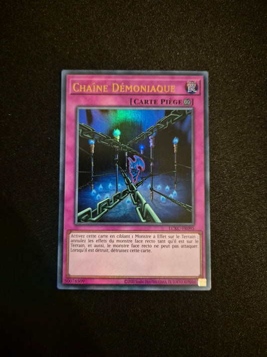 Carte Yu-Gi-Oh! Chaine Démoniaque Ultra Rare LCKC-FR095