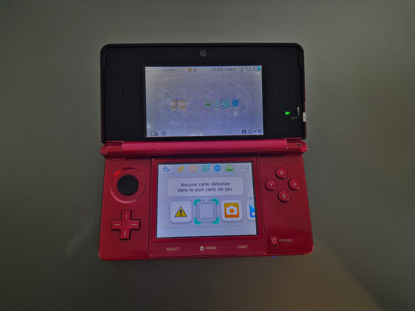 Console Nintendo 3DS Rouge