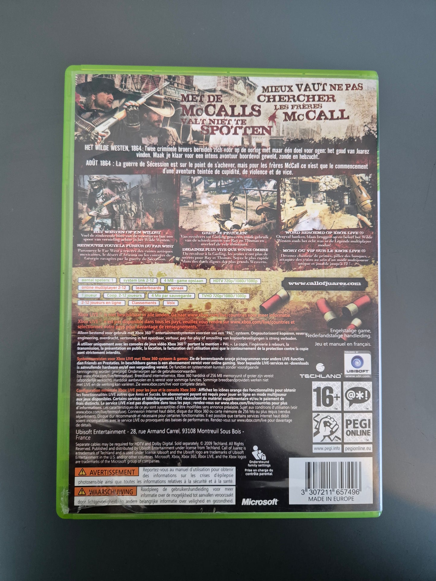 Call of Juarez Bound in Blood Xbox 360 - Occasion