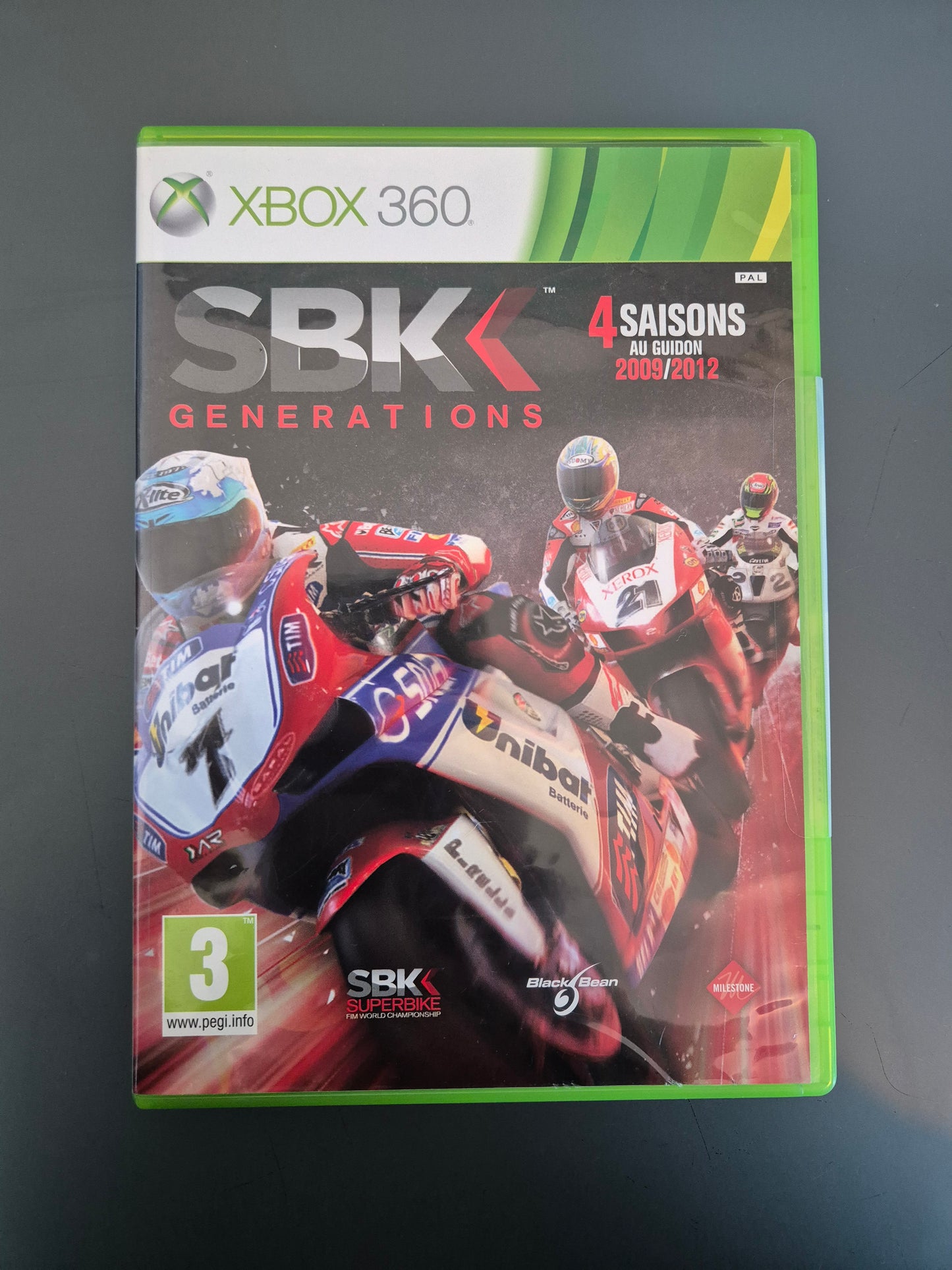 SBK Generations Xbox 360 PAL FR - Occasion
