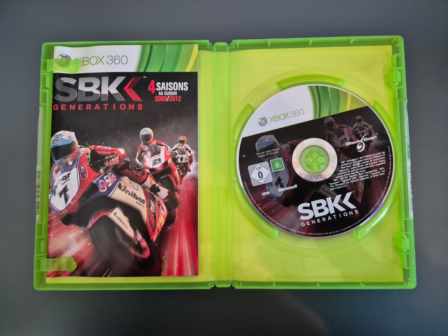 SBK Generations Xbox 360 PAL FR - Occasion
