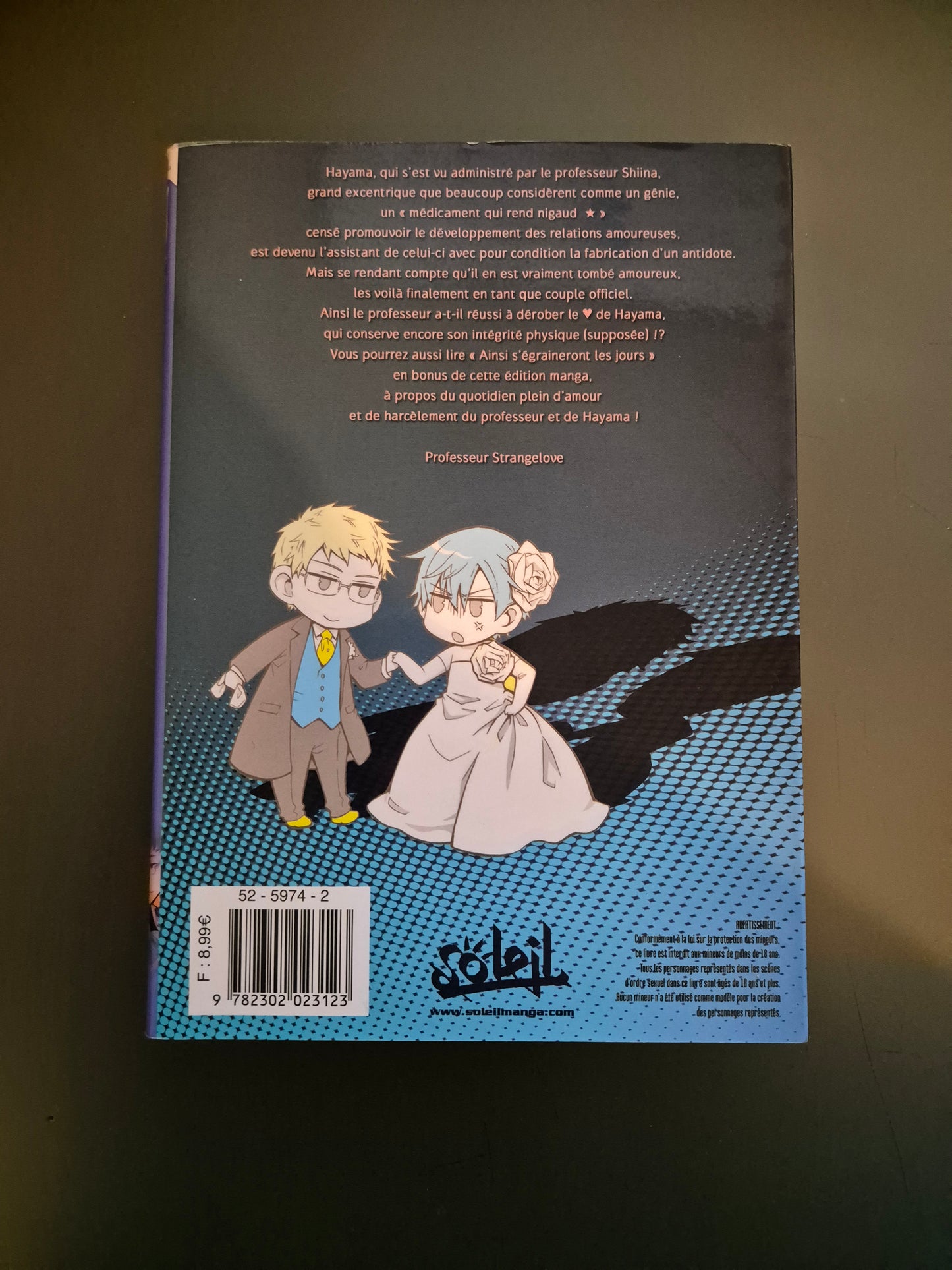 Manga Professor Strange Love Tome 4 FR - Occasion