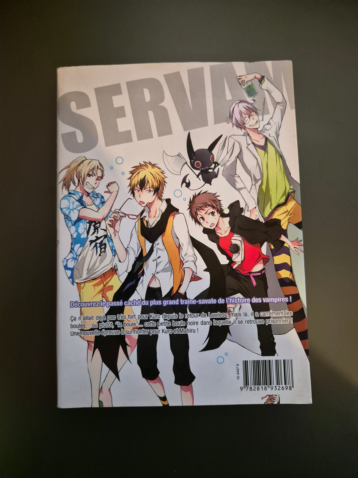 Manga Servamp Tome 6 FR - Occasion