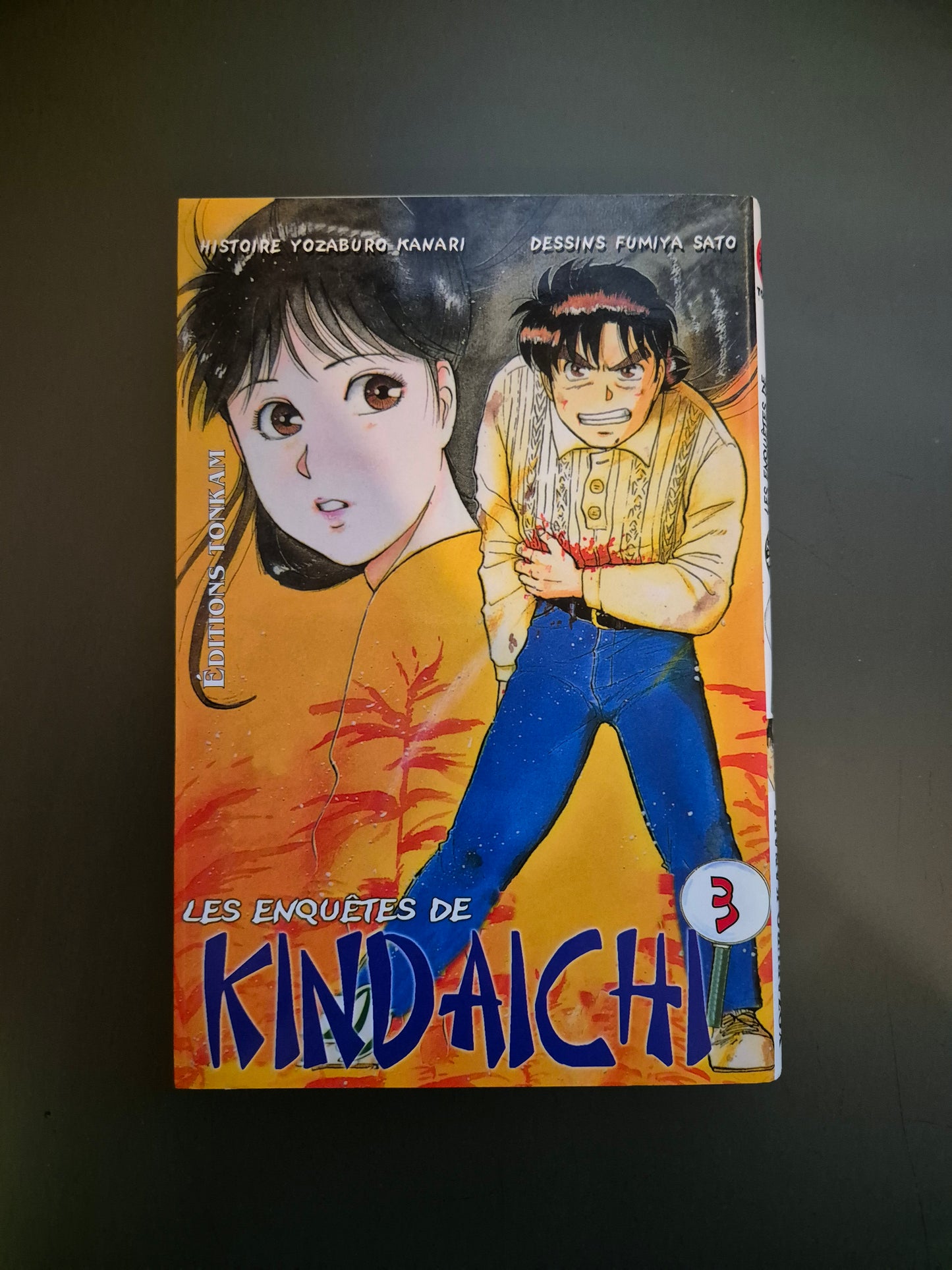 Manga Les Enquêtes de Kindaïchi Tome 3 FR - Occasion