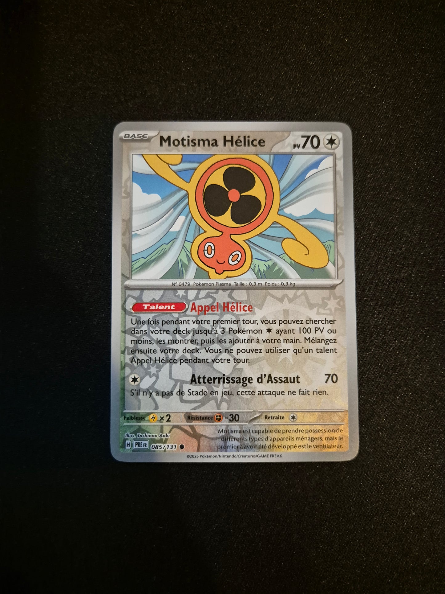 Carte Pokémon Motisma Hélice Reverse 085/131 EV8.5 Évolutions Prismatiques