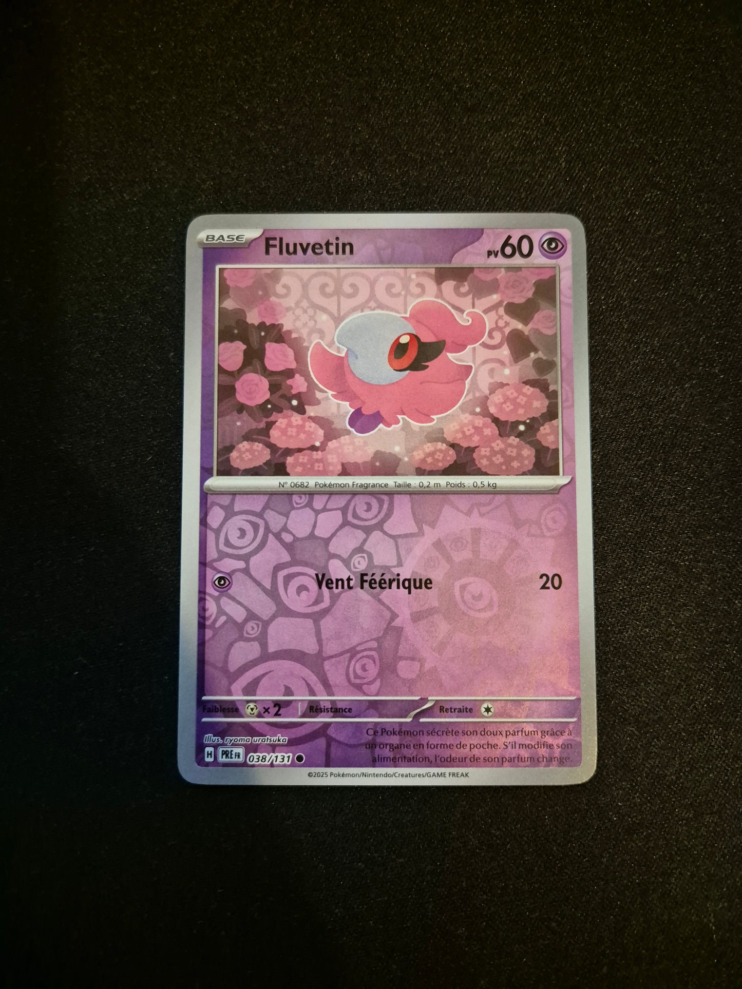 Carte Pokémon Fluvetin Reverse 038/131 EV8.5 Évolutions Prismatiques