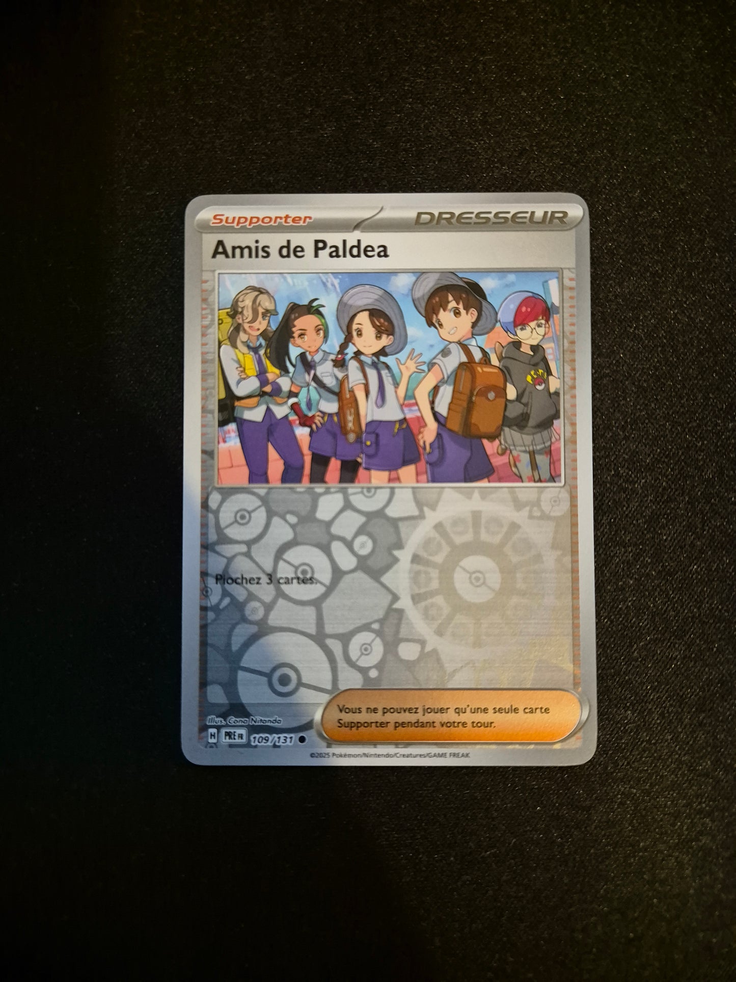 Carte Pokémon Amis de Paldea Reverse 109/131 EV8.5 Évolutions Prismatiques