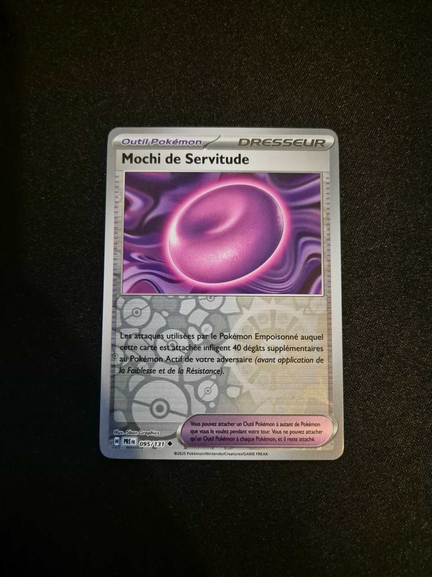 Carte Pokémon Mochi de Servitude Reverse 095/131 EV8.5 Évolutions Prismatiques