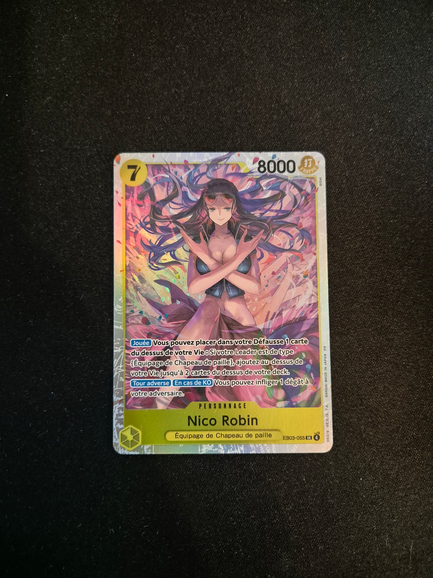 Carte One Piece EB03-055 SR Nico Robin