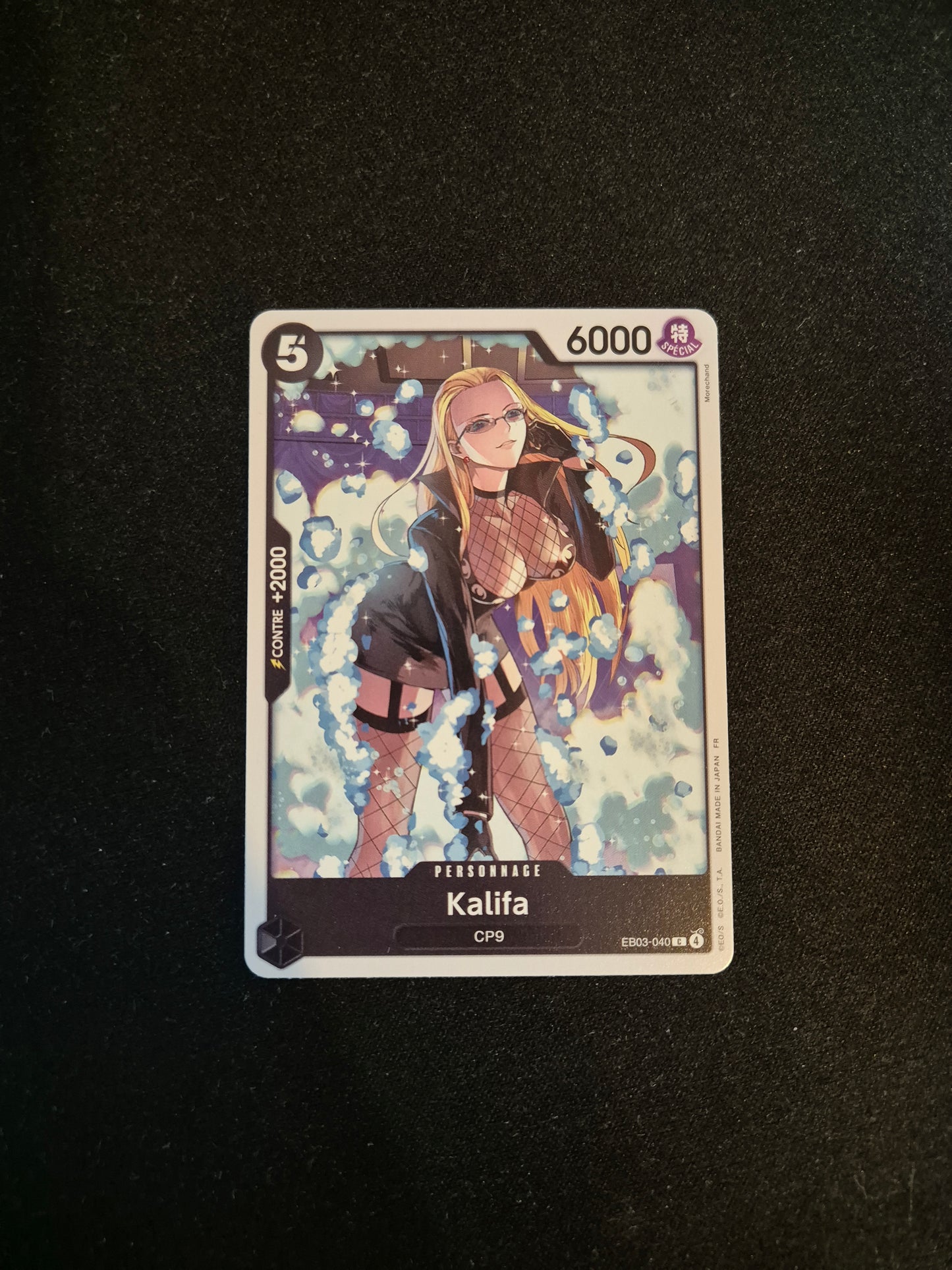Carte One Piece EB03-040 C Kalifa