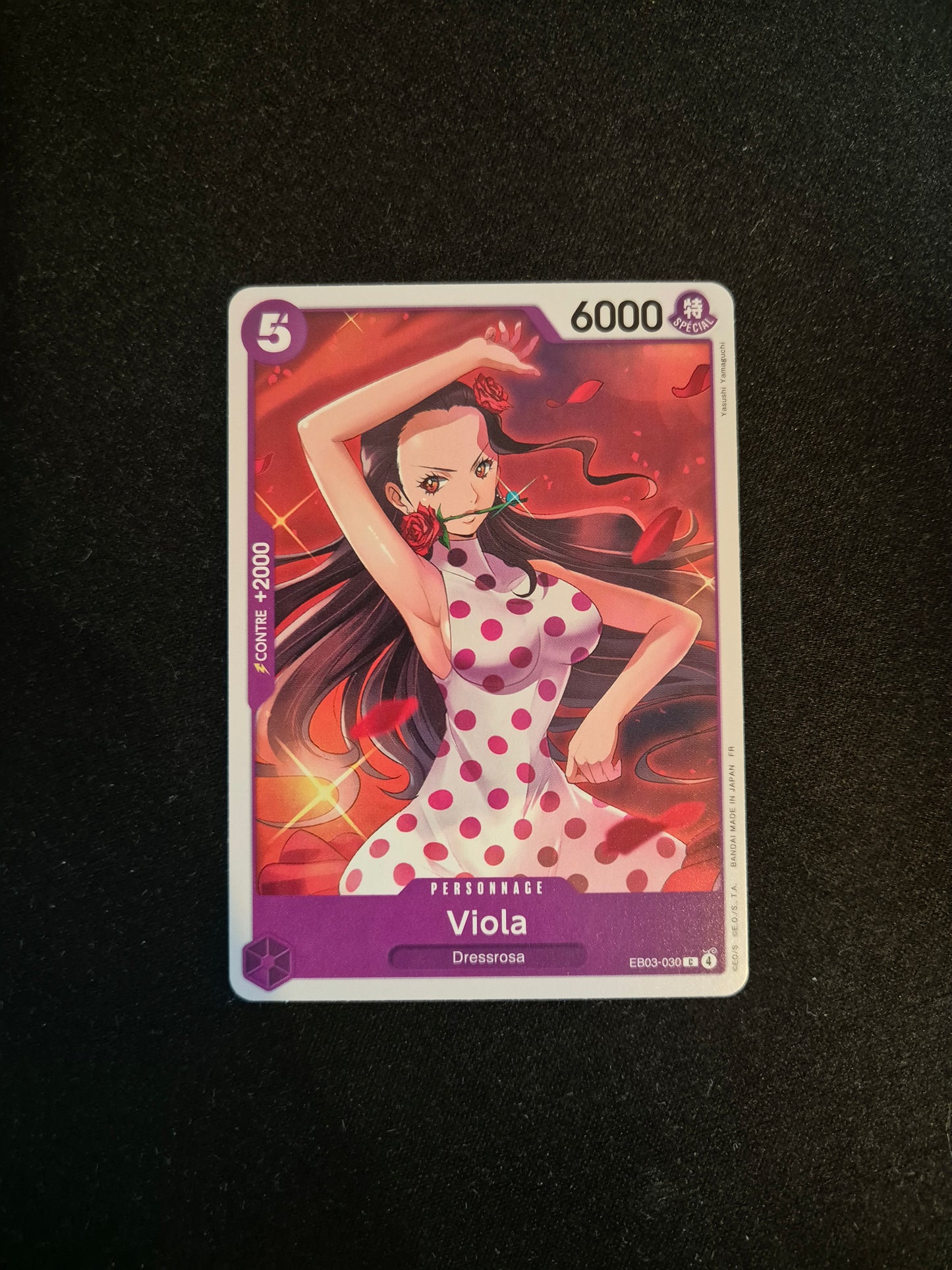Carte One Piece EB03-030 C Viola