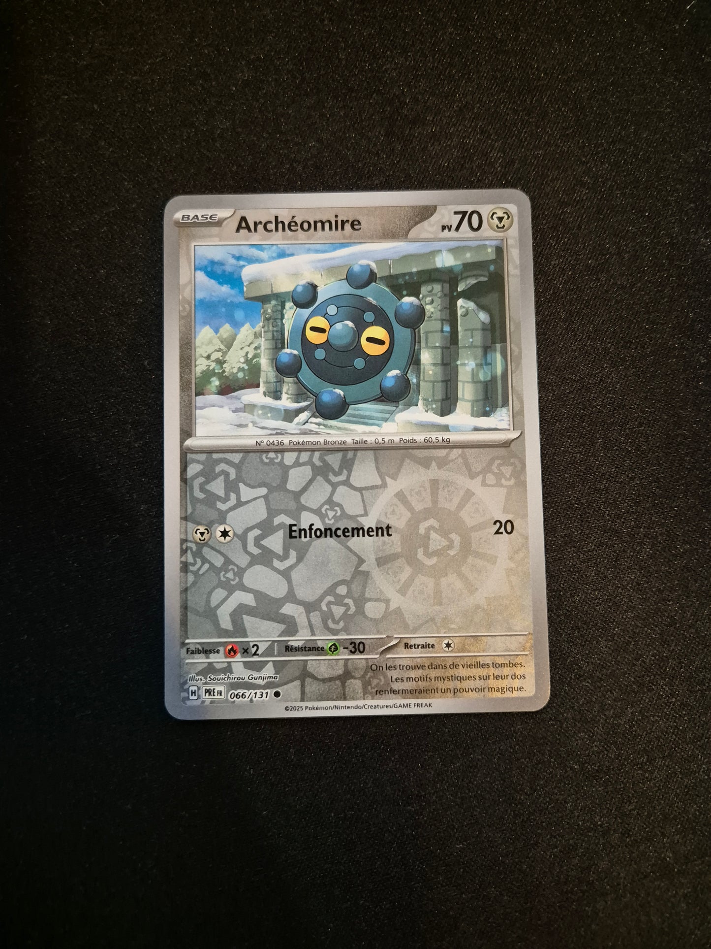Carte Pokémon Archéomire Reverse 066/131 EV8.5 Évolutions Prismatiques