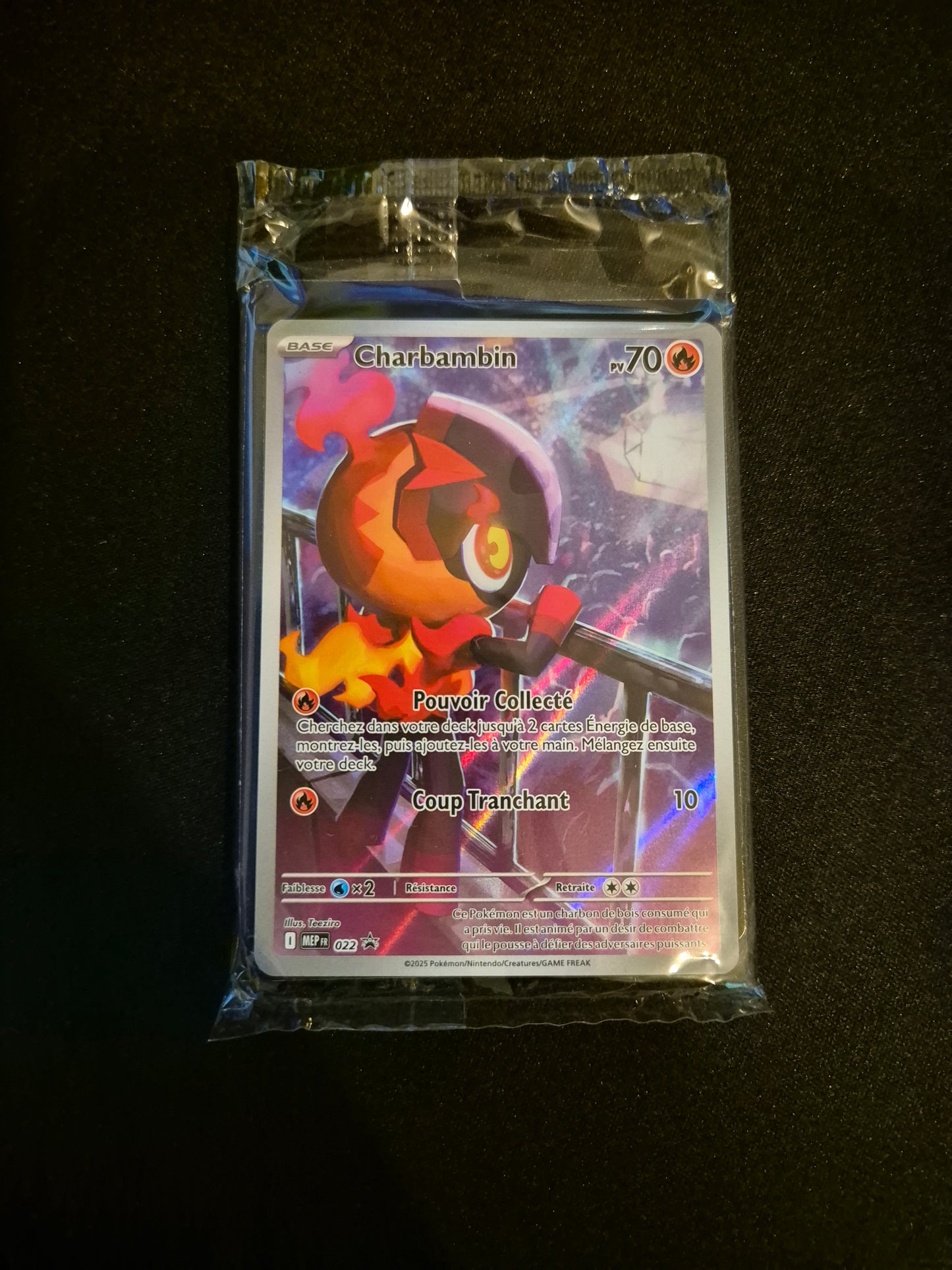 Carte Pokémon Charbambin MEP 022 PROMO