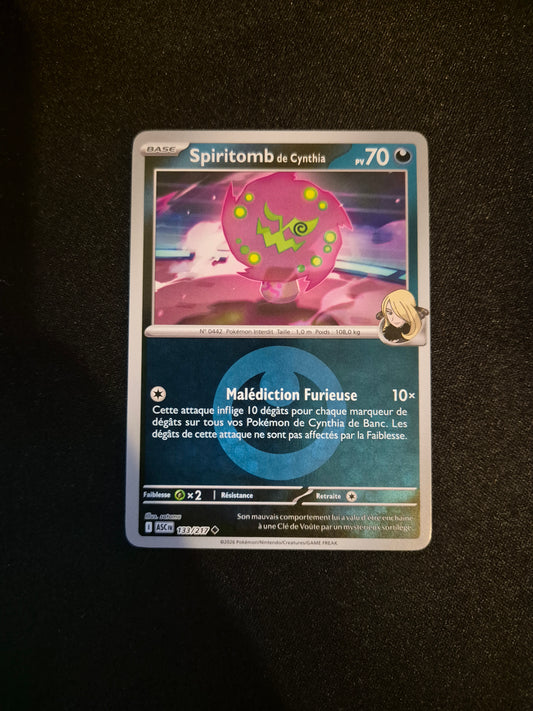Carte Pokémon Spiritomb Reverse 133/217 ME2.5 Héros Transcendants