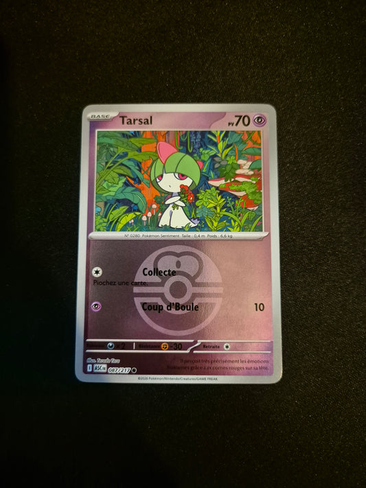 Carte Pokémon Tarsal Reverse Pokéball 087/217 ME2.5 Héros Transcendants