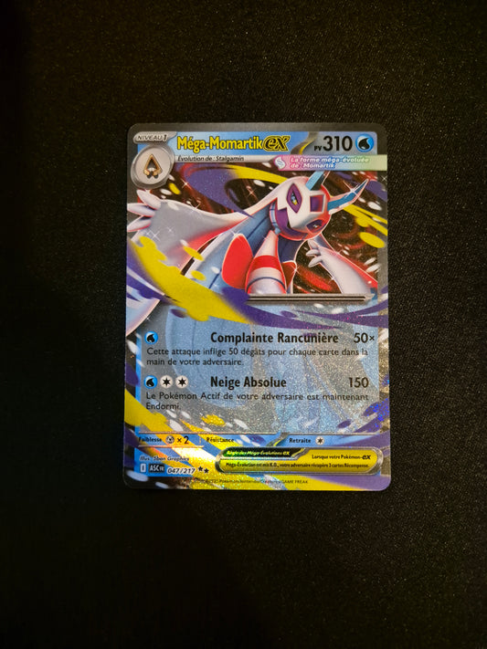 Carte Pokémon Méga-Momartik EX 047/217 ME2.5 Héros Transcendants