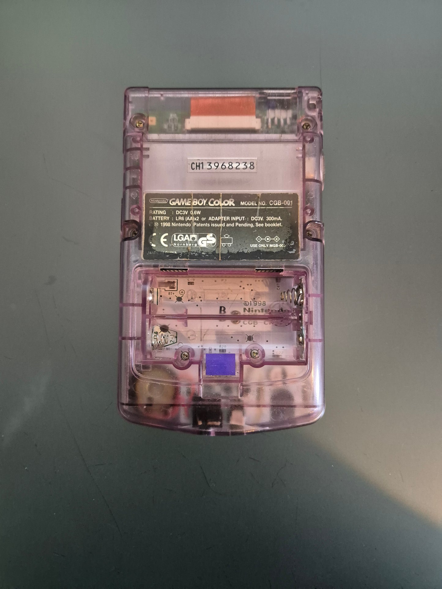 Nintendo Game Boy Color Transparent