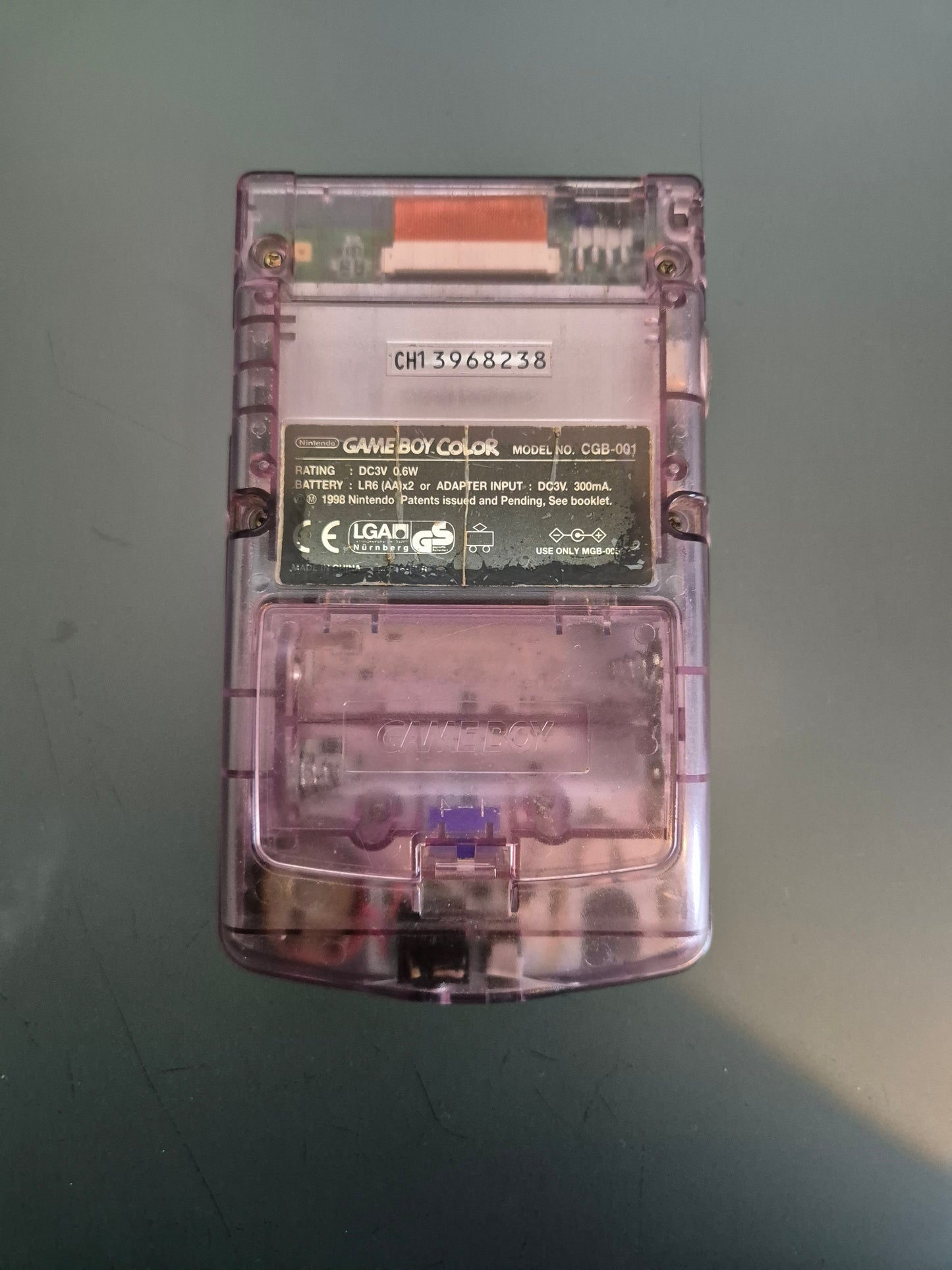 Nintendo Game Boy Color Transparent