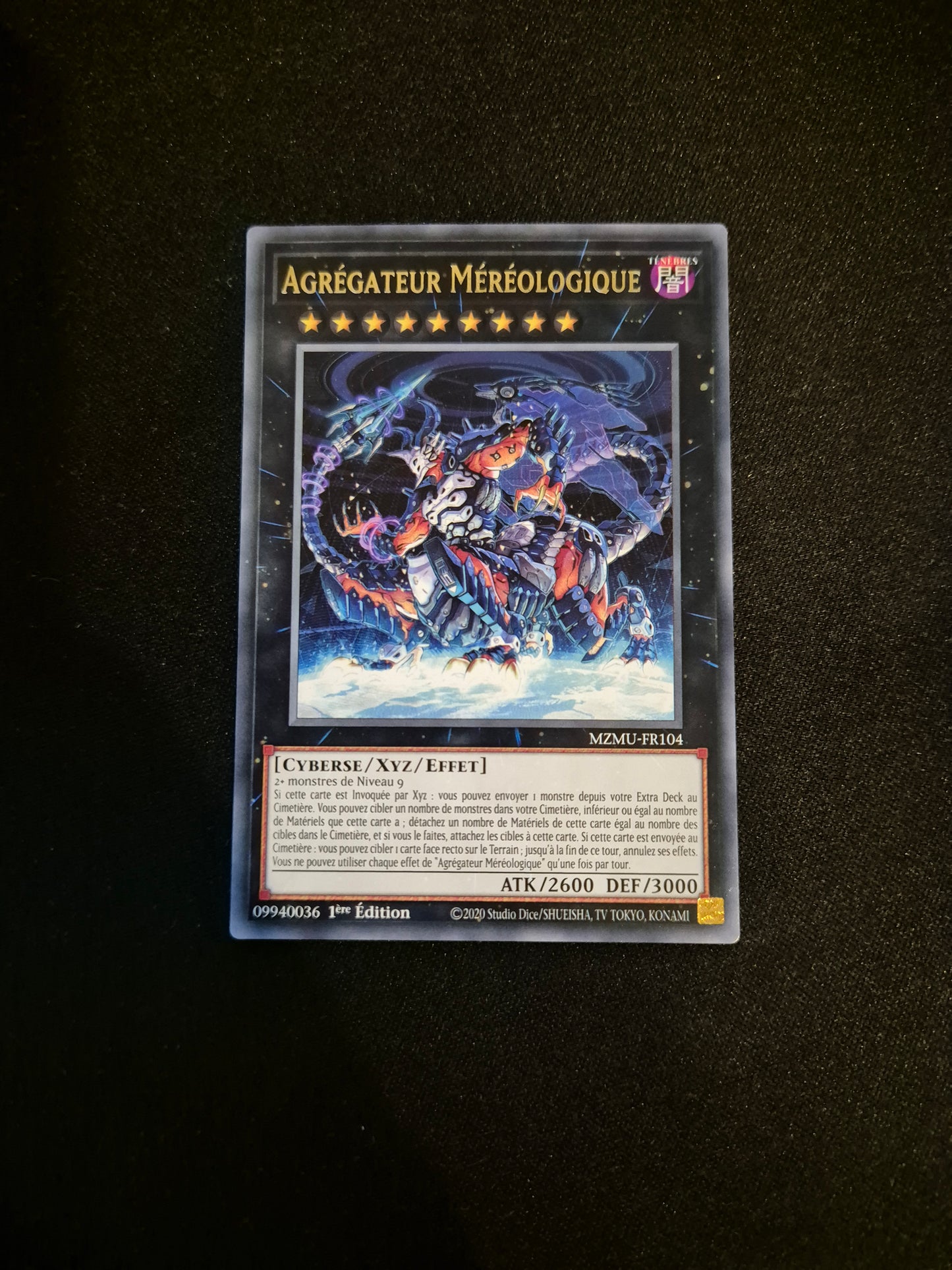 Carte Yu-Gi-Oh! Agrégateur Méréologique MZMU-FR104 Rare