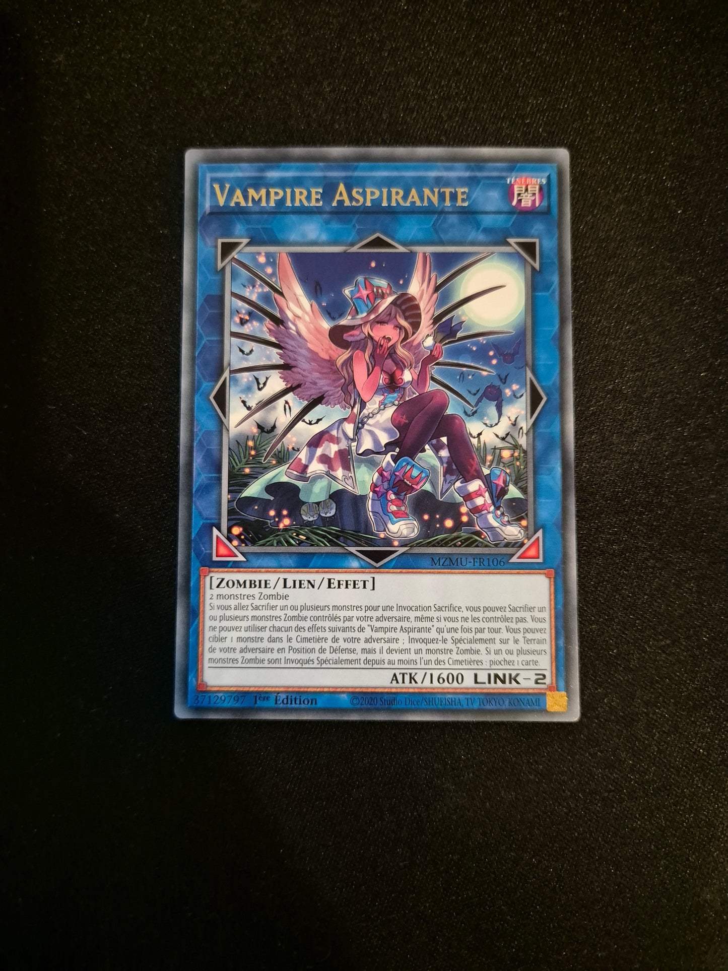 Carte Yu-Gi-Oh! Vampire Aspirante MZMU-FR106 Rare