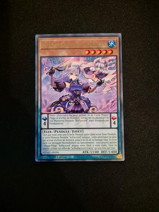 Carte Yu-Gi-Oh! SolSolfaccord Garcia MZMU-FR096 Rare
