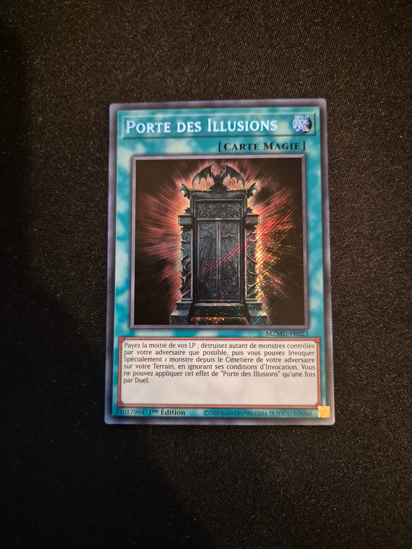 Carte Yu-Gi-Oh! Porte des Illusions MZMU-FR023 Secret Rare