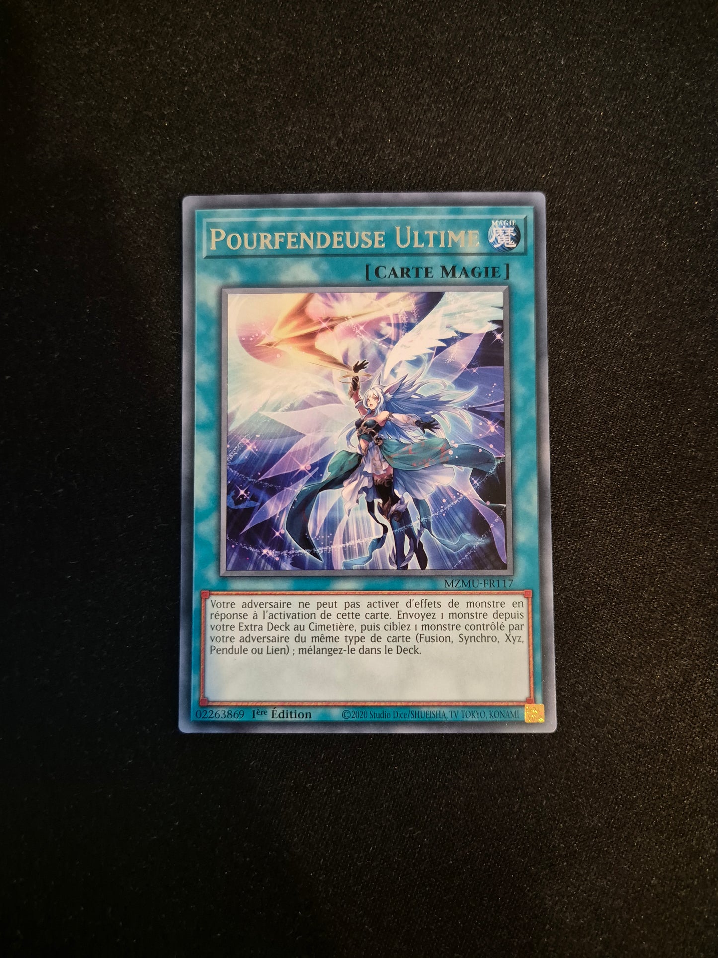 Carte Yu-Gi-Oh! Pourfendeuse Ultime MZMU-FR117 Rare