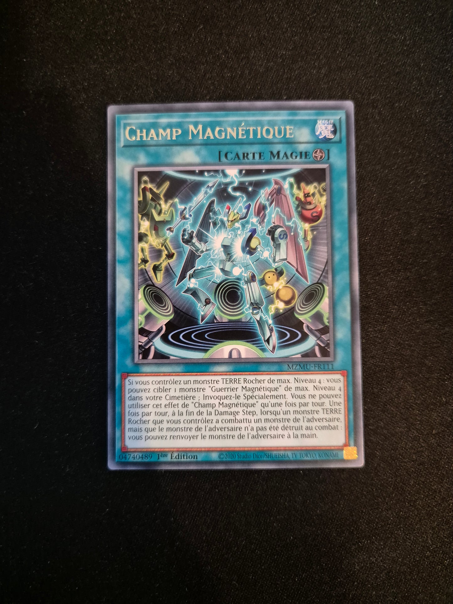 Carte Yu-Gi-Oh! Champ Magnétique MZMU-FR111 Rare