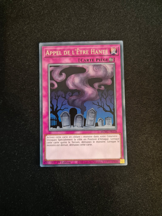 Carte Yu-Gi-Oh! Appel de l'être hanté MZMU-FR118 Rare