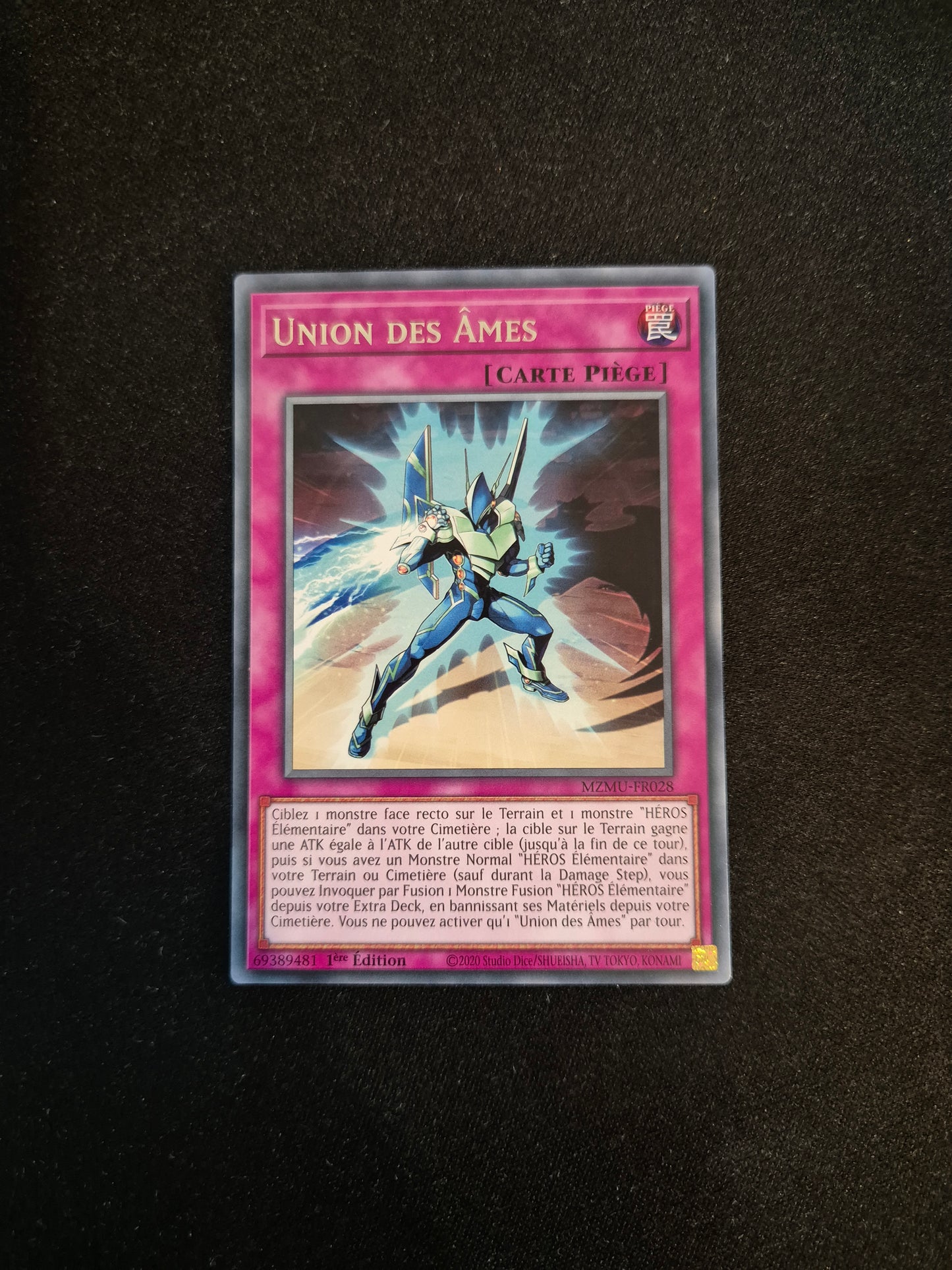 Carte Yu-Gi-Oh! Union des âmes MZMU-FR028 Rare