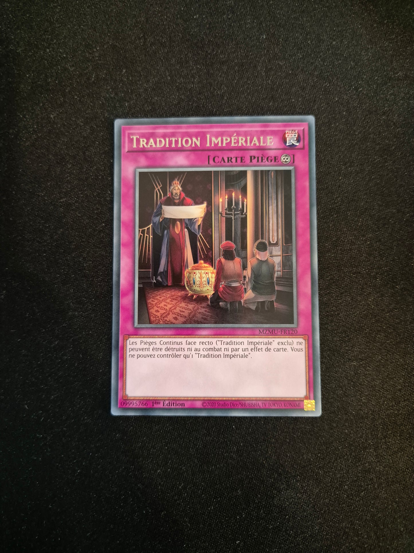 Carte Yu-Gi-Oh! Tradition Impériale MZMU-FR020 Rare
