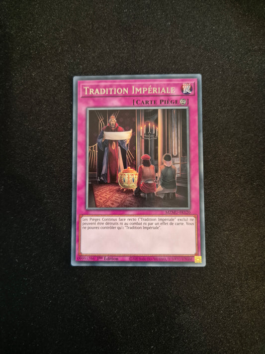 Carte Yu-Gi-Oh! Tradition Impériale MZMU-FR020 Rare