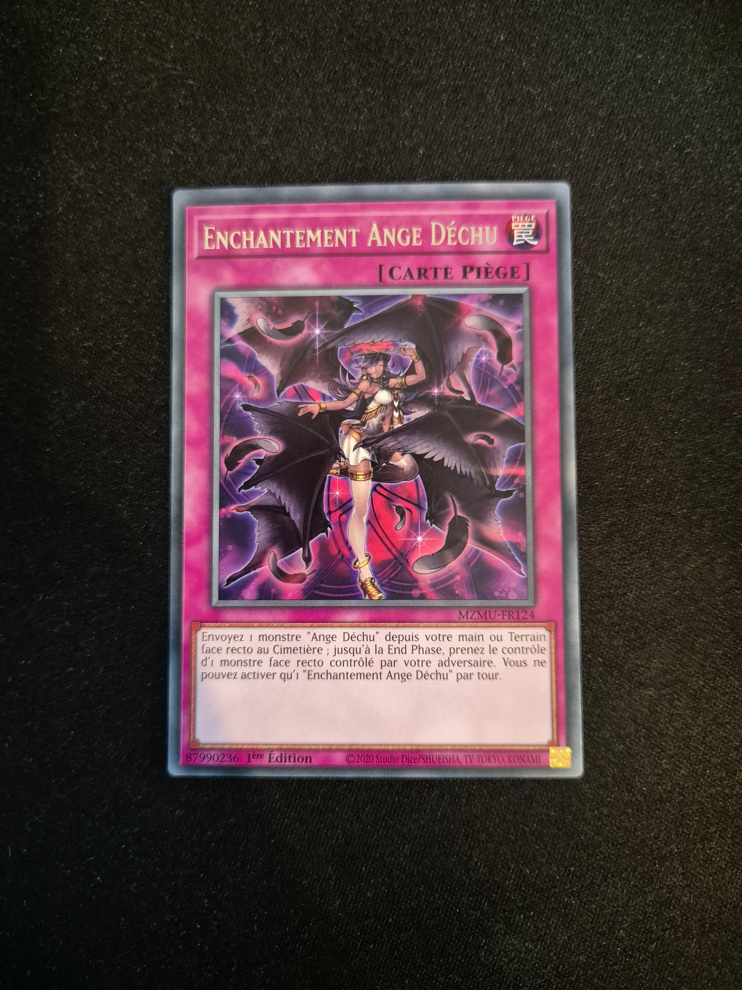 Carte Yu-Gi-Oh! Enchantement Ange Déchu MZMU-FR124 Rare