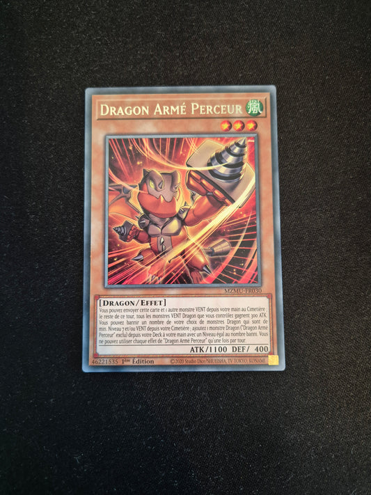 Carte Yu-Gi-Oh! Dragon Armé Perceur MZMU-FR030 Rare