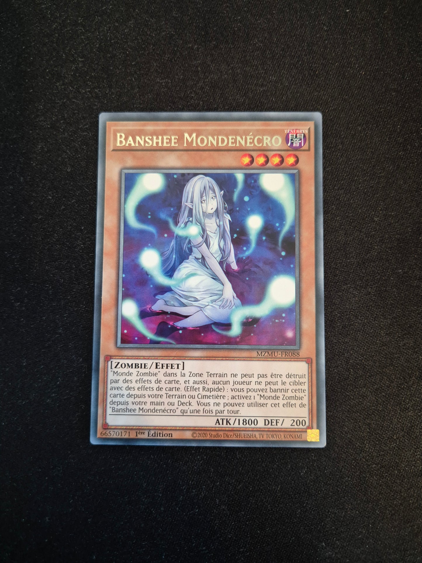 Carte Yu-Gi-Oh! Banshee Mondenécro MZMU-FR088 Rare