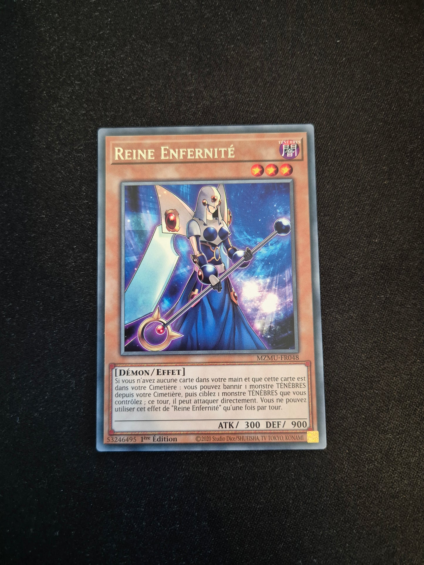 Carte Yu-Gi-Oh! Reine Enfernité MZMU-FR048 Rare