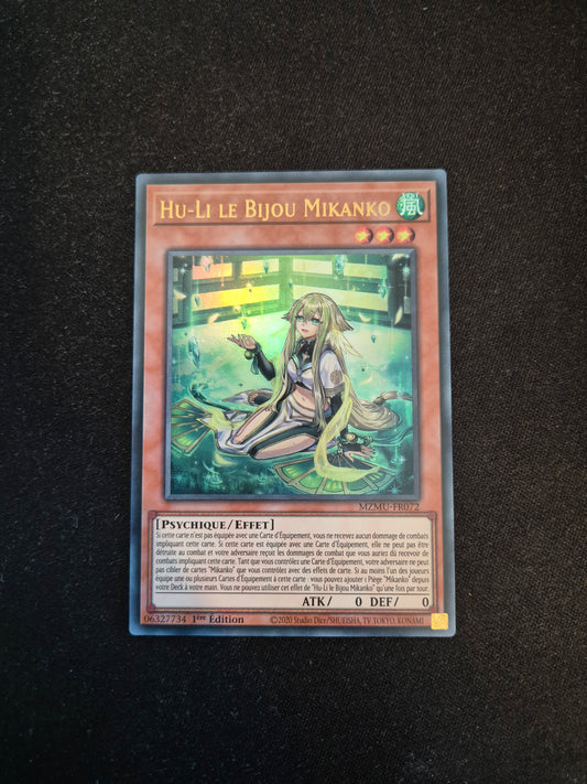 Carte Yu-Gi-Oh! Hu-Li Le Bijou Mikanko MZMU-FR072 Ultra Rare