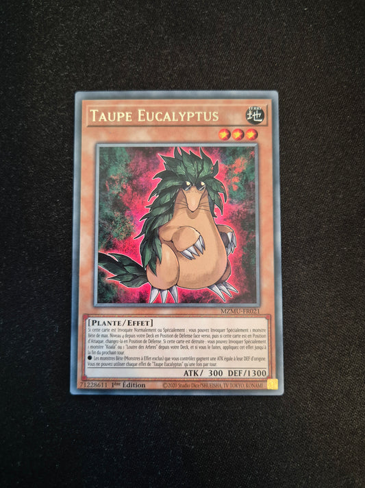 Carte Yu-Gi-Oh! Taupe Eucalyptus MZMU-FR021 Rare