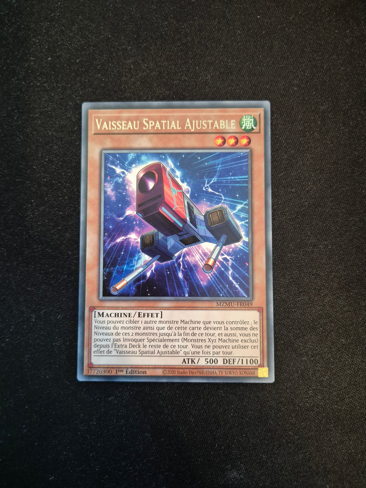 Carte Yu-Gi-Oh! Vaisseau Spatial Ajustable MZMU-FR049 Rare