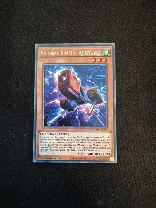Carte Yu-Gi-Oh! Vaisseau Spatial Ajustable MZMU-FR049 Rare