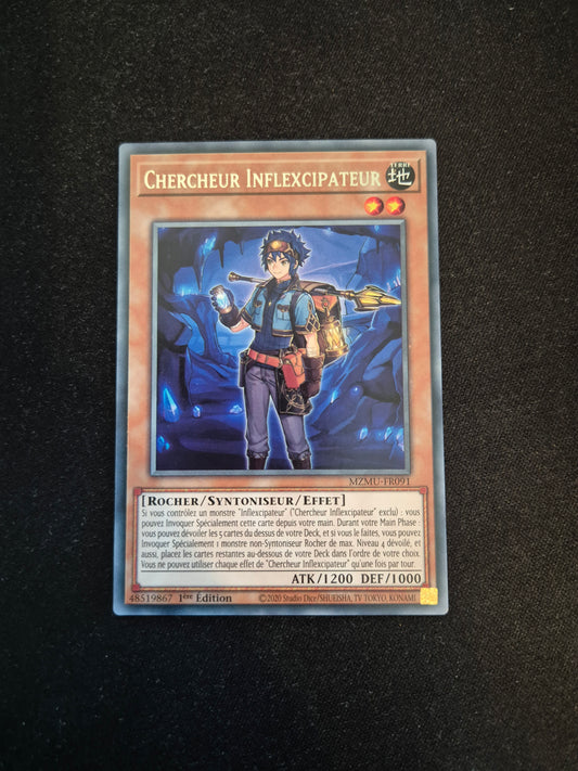 Carte Yu-Gi-Oh! Chercheur Inflexcipateur MZMU-FR091 Rare