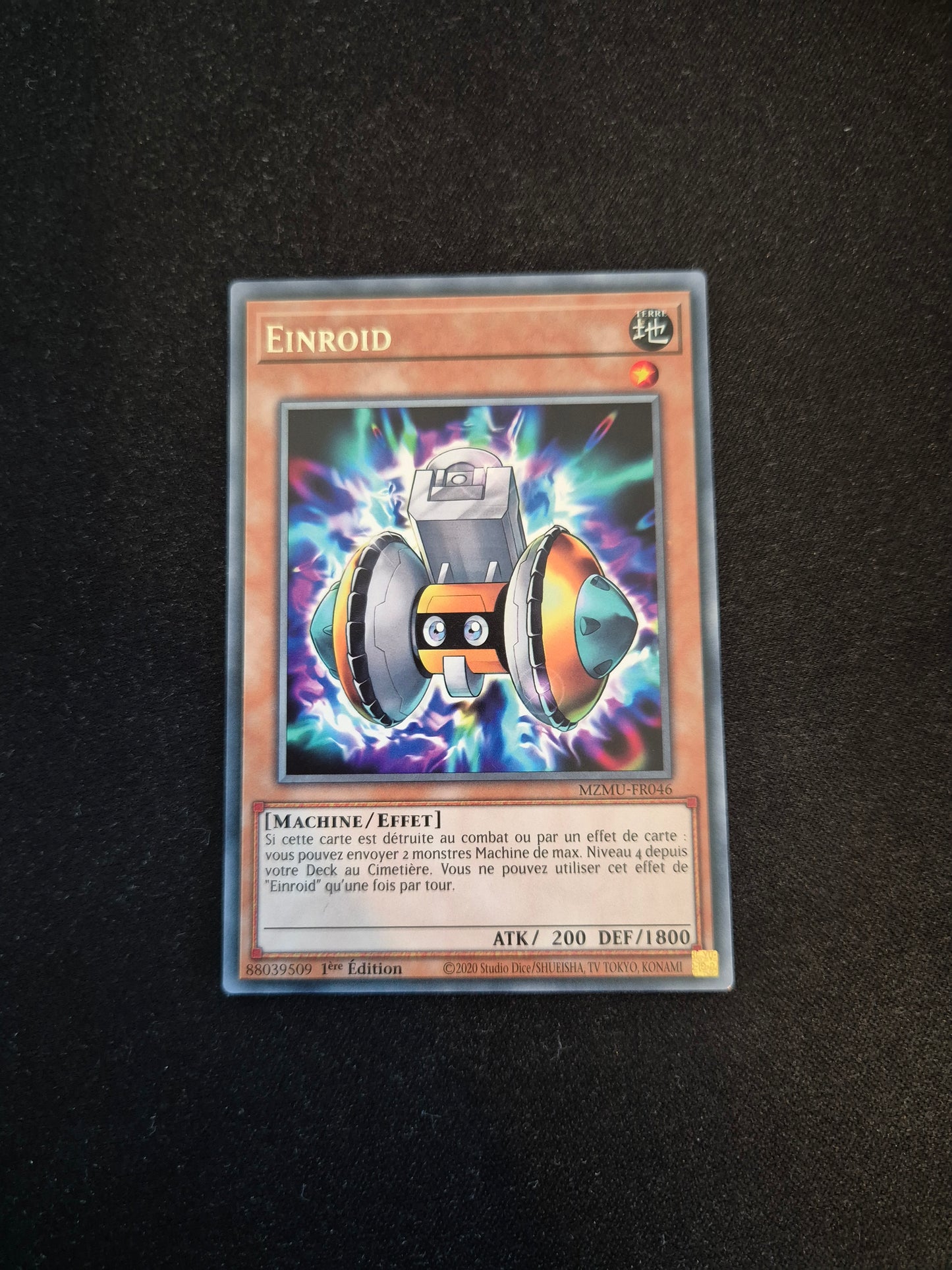 Carte Yu-Gi-Oh! Einroid MZMU-FR046 Rare